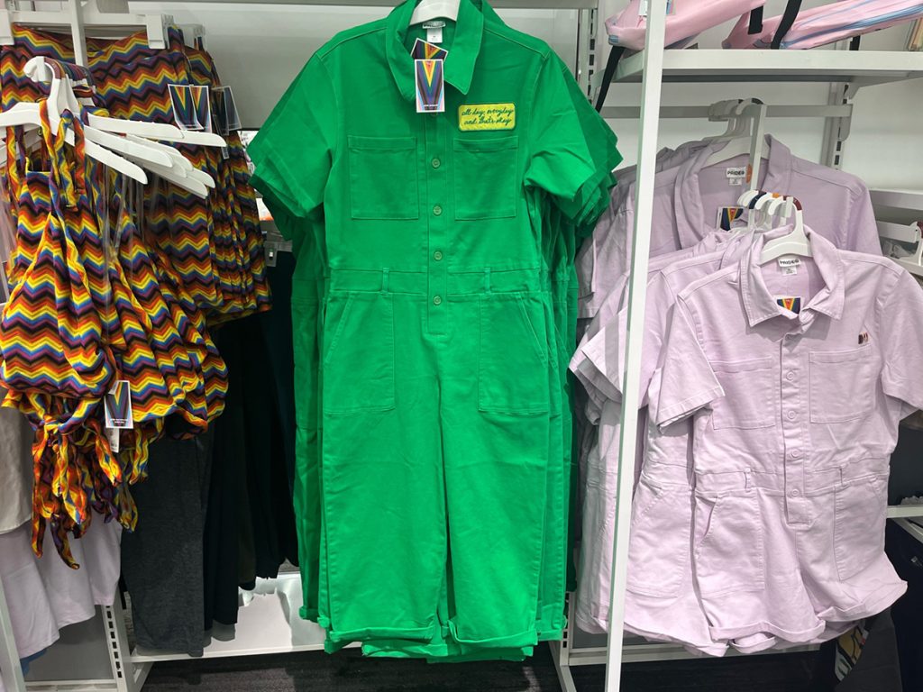 Green Boiler suit at Target